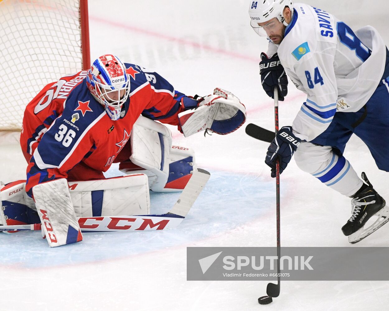 Russia Ice Hockey CSKA - Barys