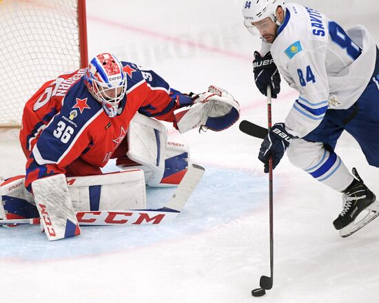 Russia Ice Hockey CSKA - Barys