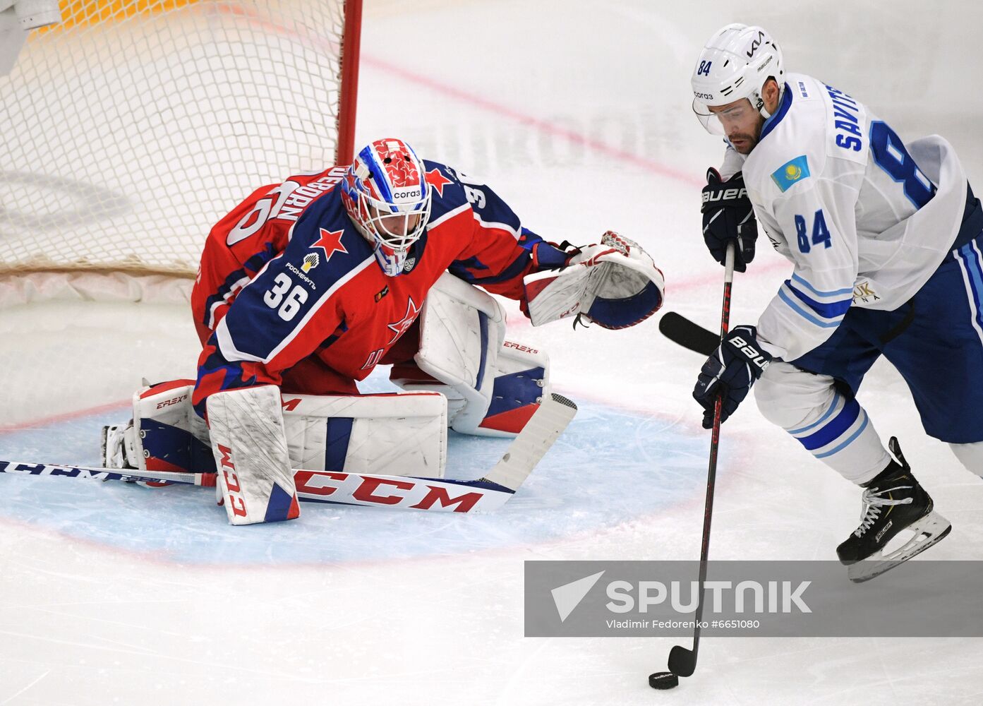 Russia Ice Hockey CSKA - Barys