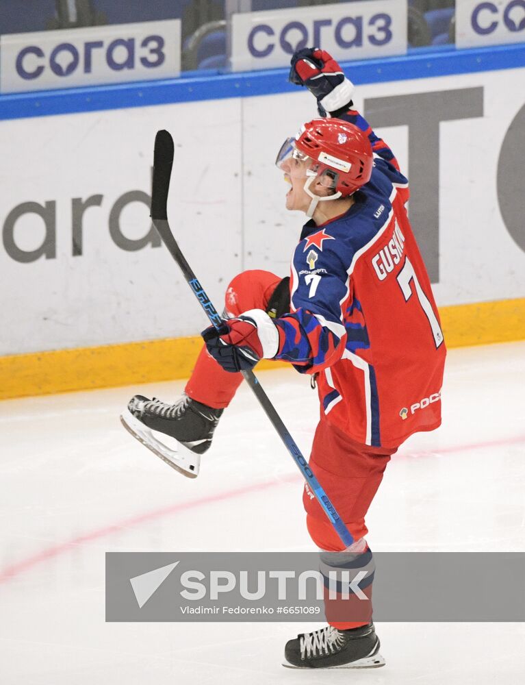 Russia Ice Hockey CSKA - Barys