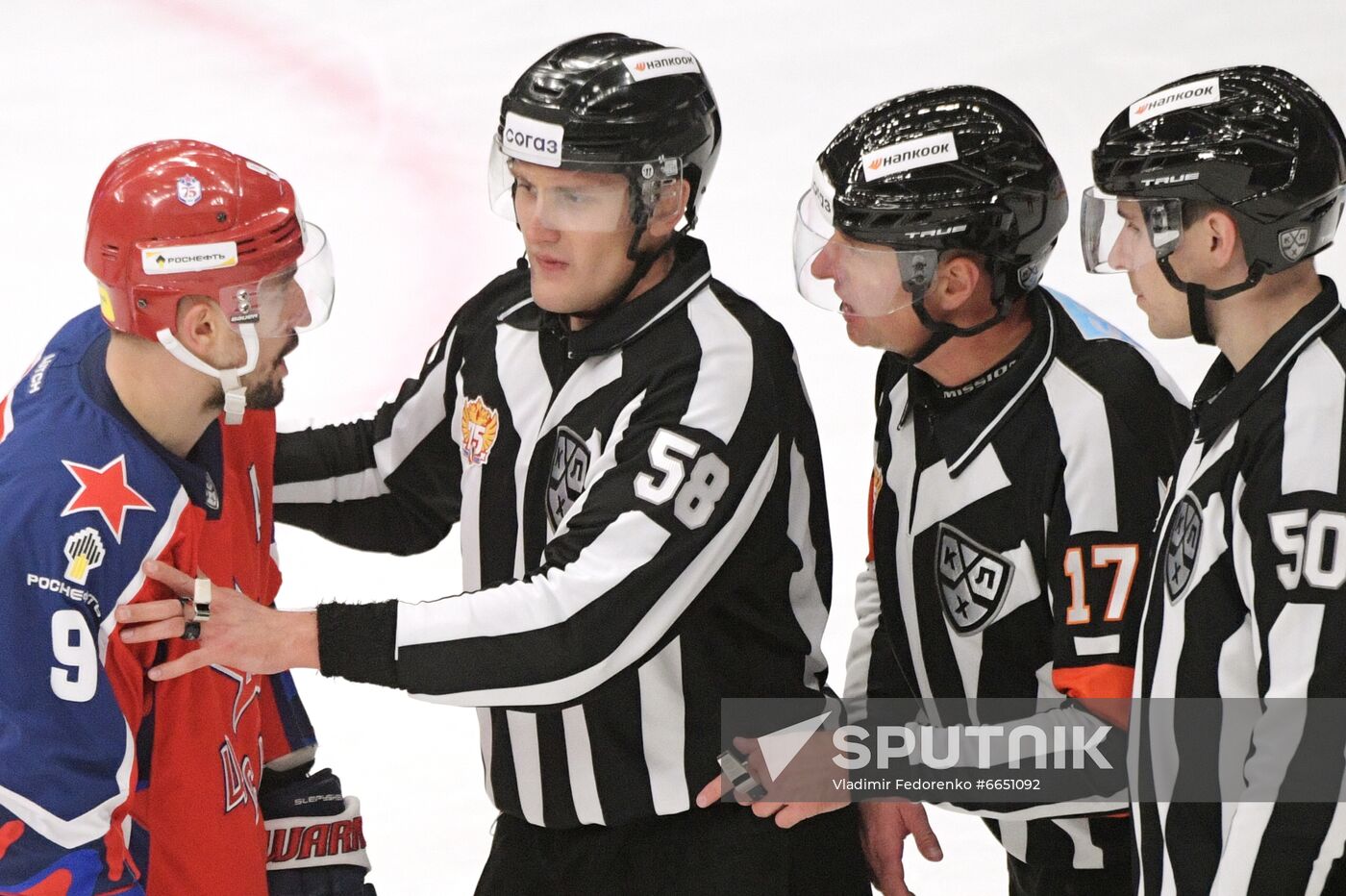 Russia Ice Hockey CSKA - Barys