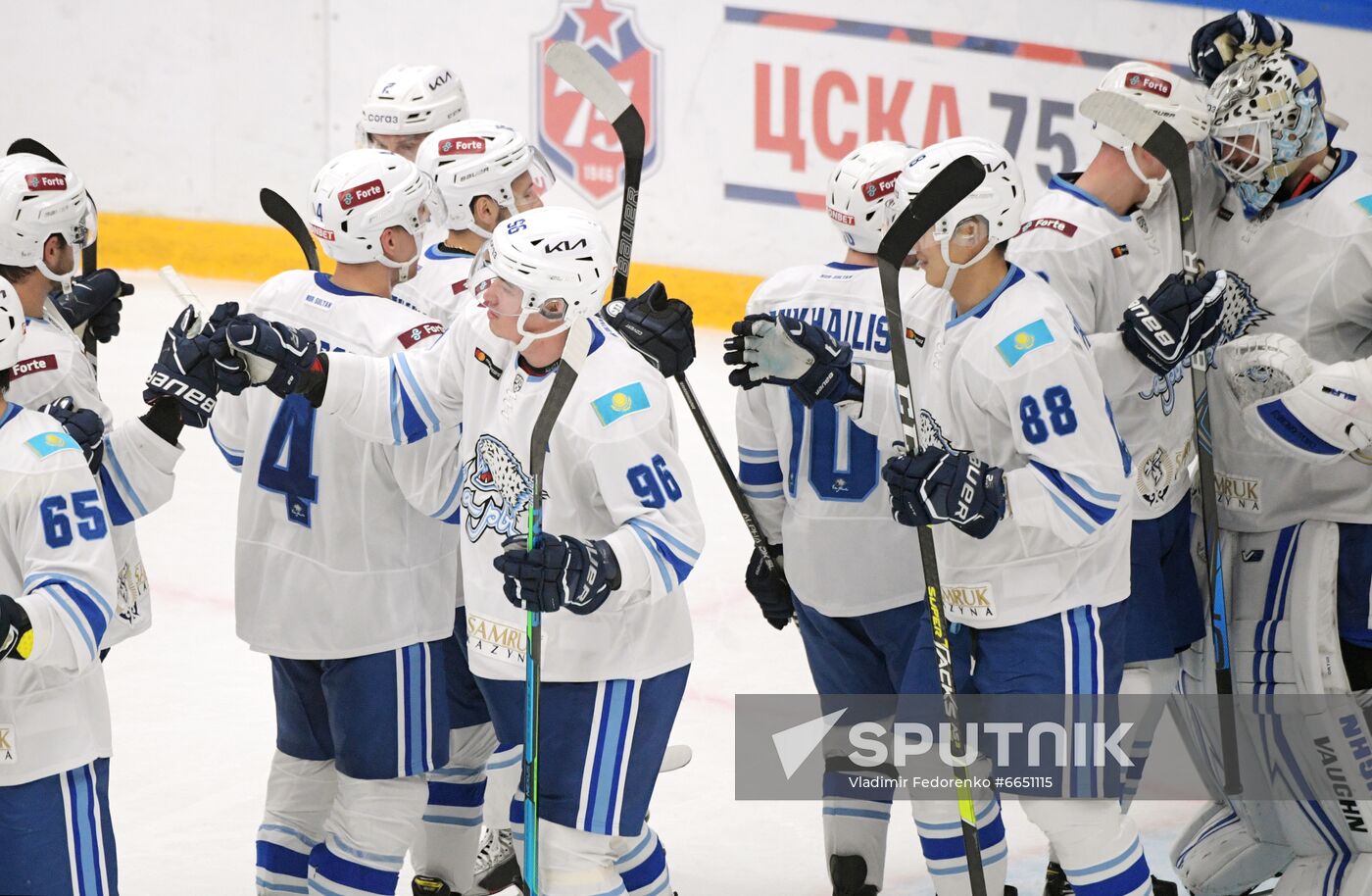 Russia Ice Hockey CSKA - Barys