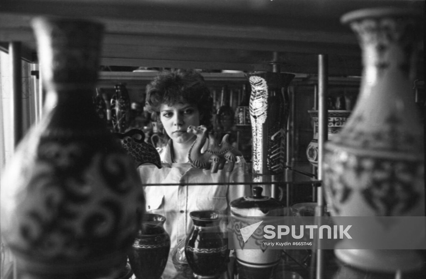 Allma-Ata pilot plant of artistic ceramics