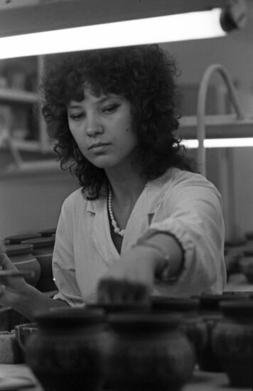 Allma-Ata pilot plant of artistic ceramics