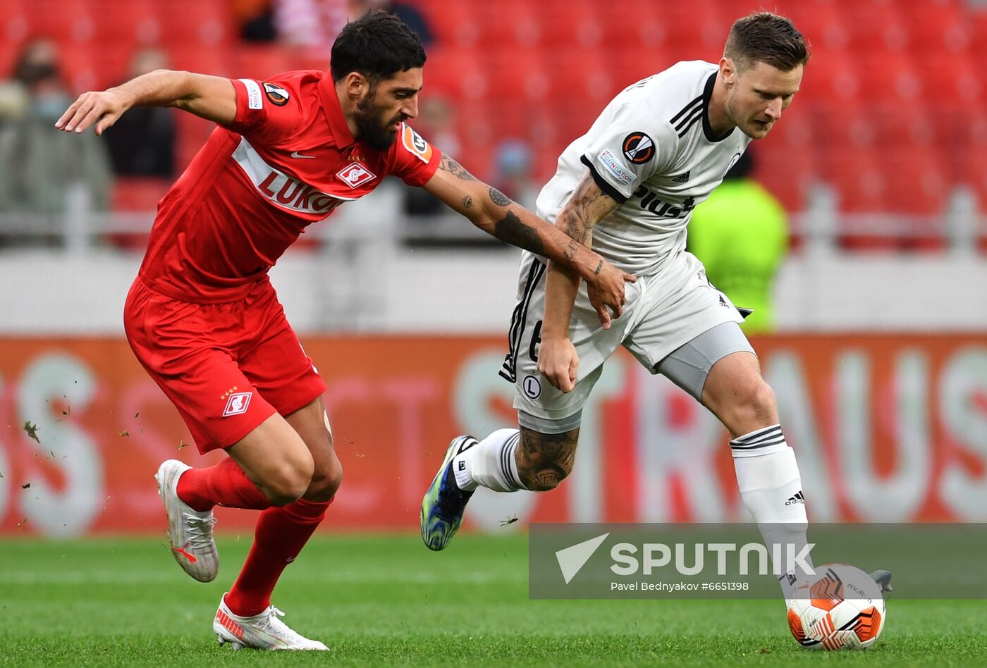 Russia Soccer Europa League Spartak - Legia