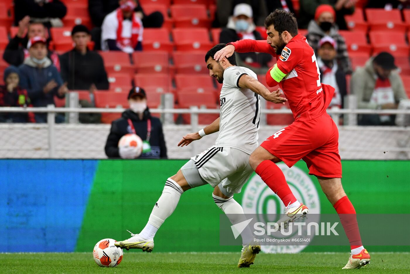 Russia Soccer Europa League Spartak - Legia