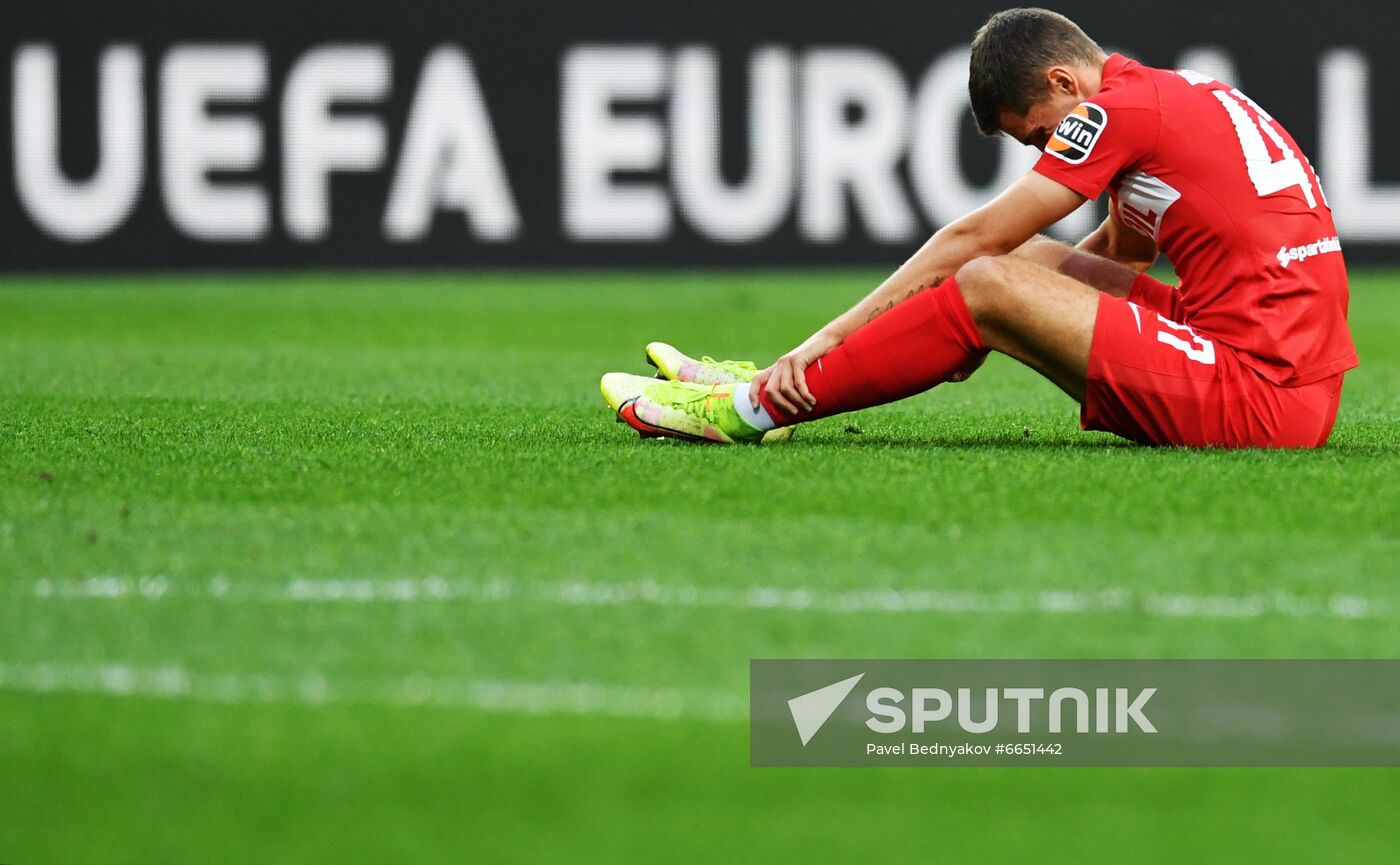 Russia Soccer Europa League Spartak - Legia