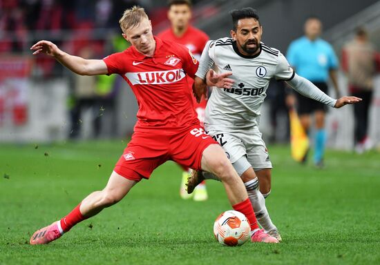 Russia Soccer Europa League Spartak - Legia