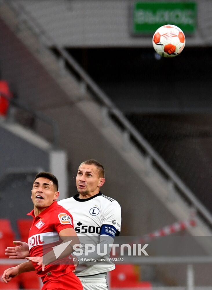 Russia Soccer Europa League Spartak - Legia