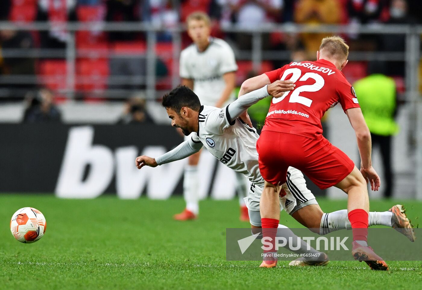 Russia Soccer Europa League Spartak - Legia