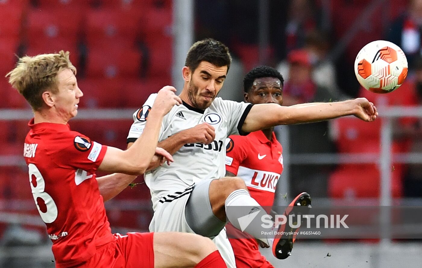 Russia Soccer Europa League Spartak - Legia