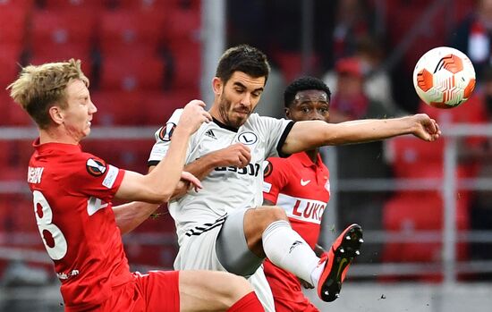 Russia Soccer Europa League Spartak - Legia
