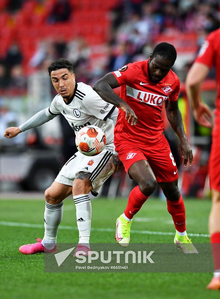 Russia Soccer Europa League Spartak - Legia