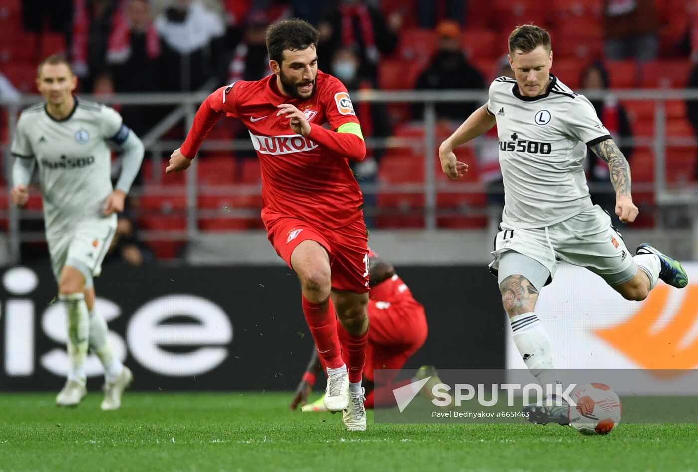 Russia Soccer Europa League Spartak - Legia