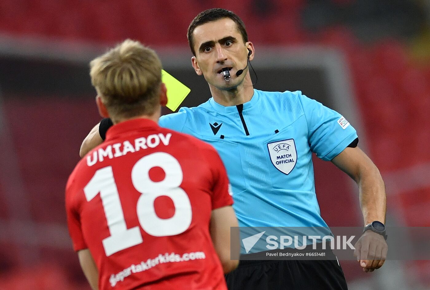 Russia Soccer Europa League Spartak - Legia