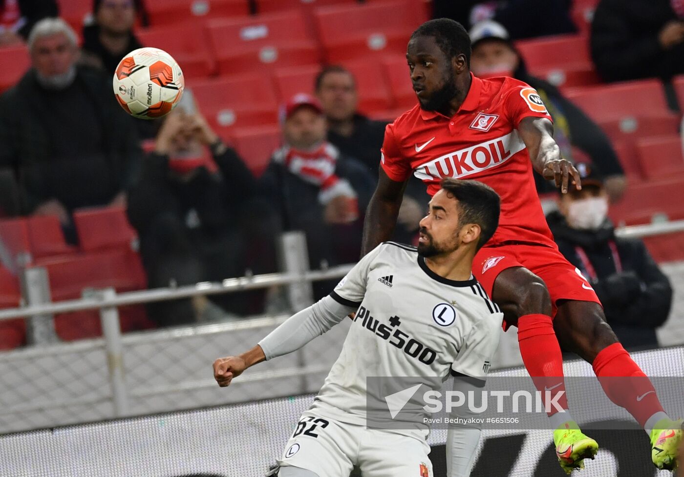 Russia Soccer Europa League Spartak - Legia