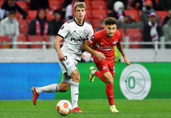 Russia Soccer Europa League Spartak - Legia