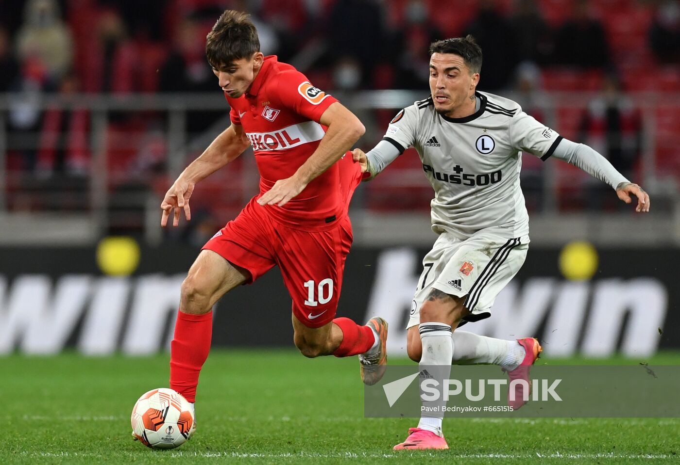 Russia Soccer Europa League Spartak - Legia