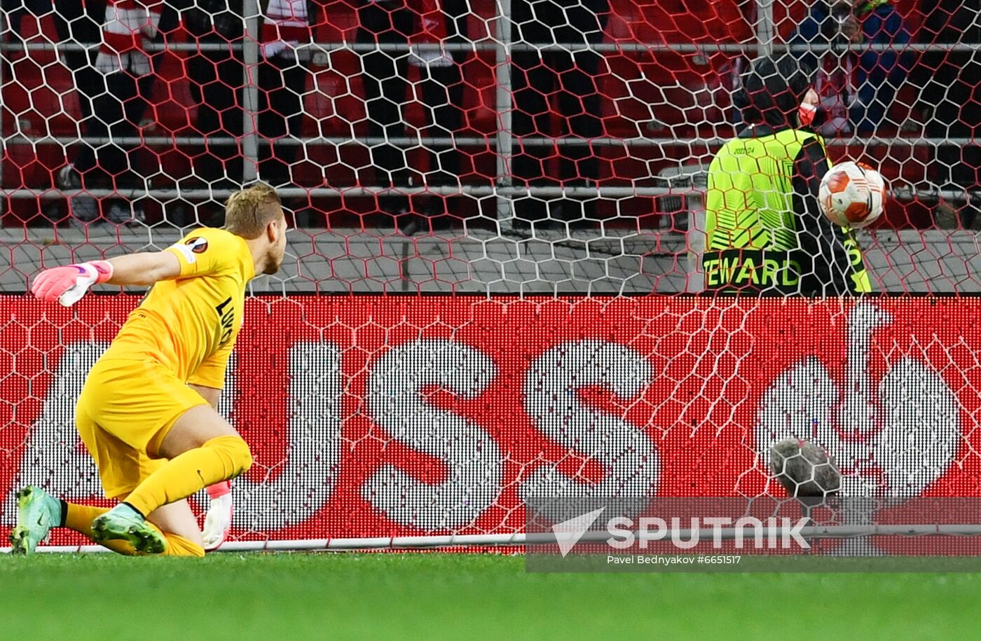 Russia Soccer Europa League Spartak - Legia