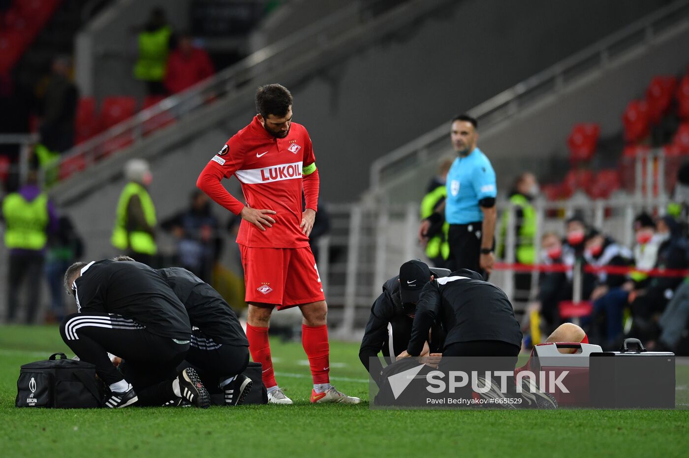 Russia Soccer Europa League Spartak - Legia