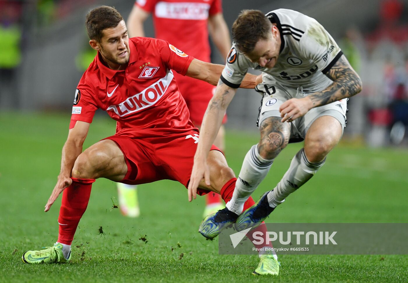 Russia Soccer Europa League Spartak - Legia