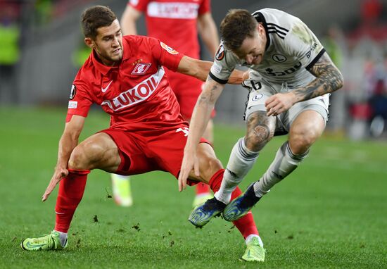 Russia Soccer Europa League Spartak - Legia