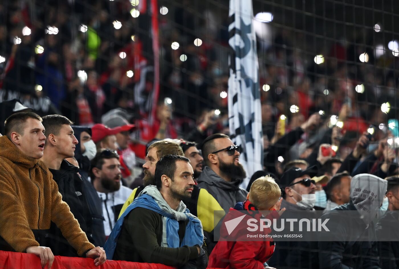 Russia Soccer Europa League Spartak - Legia