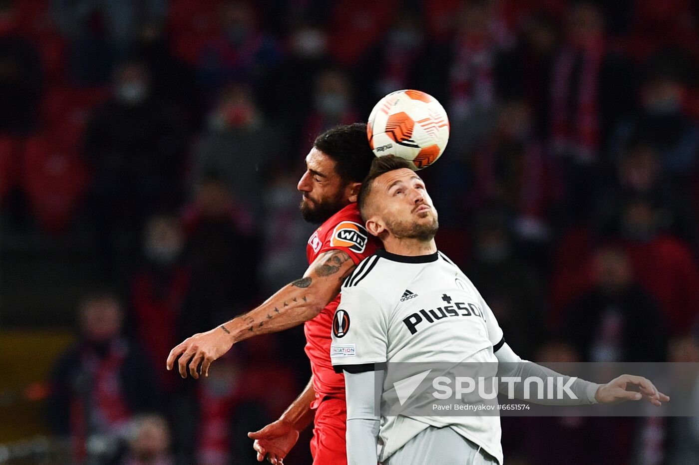 Russia Soccer Europa League Spartak - Legia