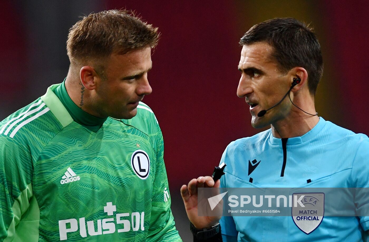 Russia Soccer Europa League Spartak - Legia