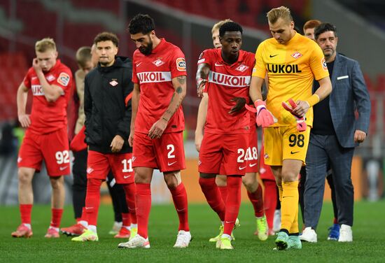 Russia Soccer Europa League Spartak - Legia