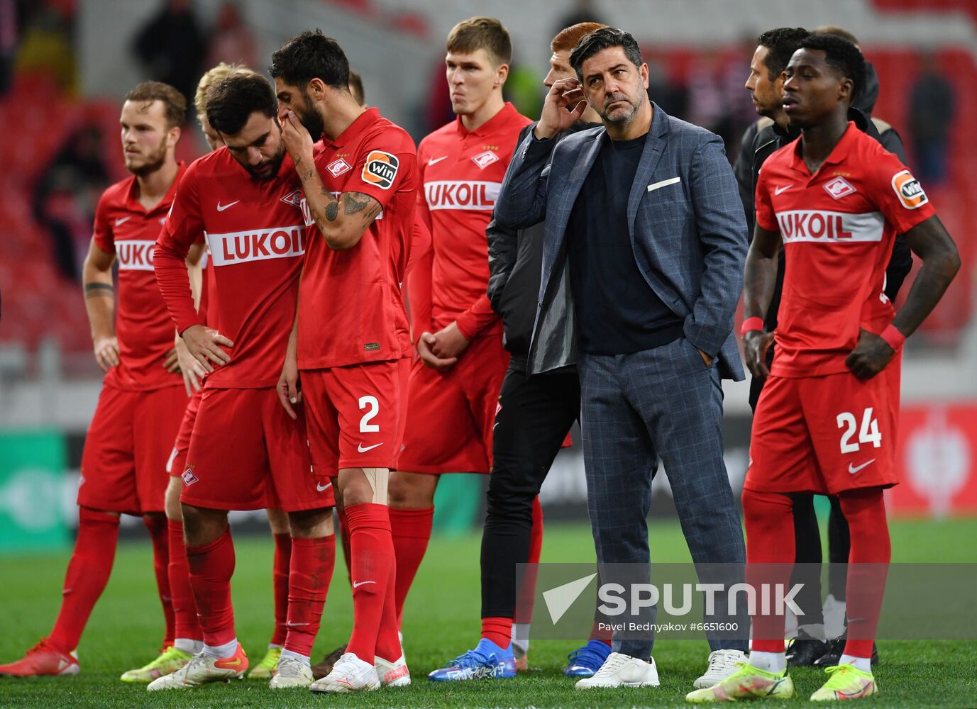 Russia Soccer Europa League Spartak - Legia
