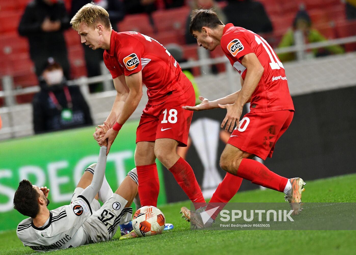 Russia Soccer Europa League Spartak - Legia
