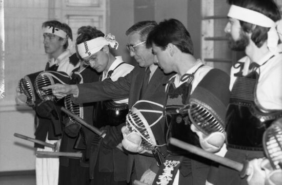Moscow's Kendo club