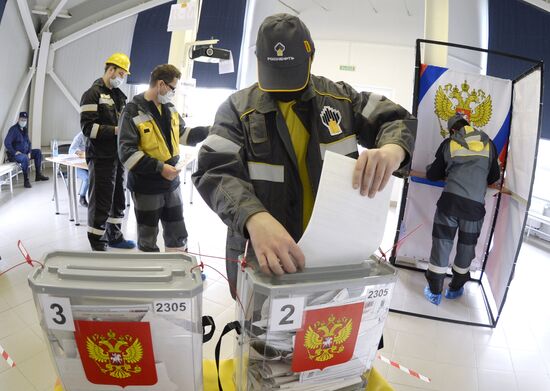Russia Early Parlimentary Elections