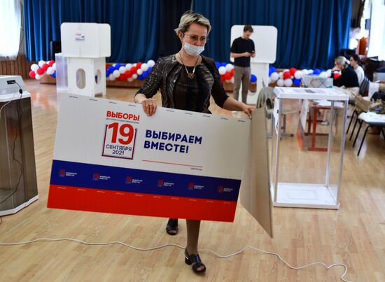 Russia Parliamentary Elections Preparations