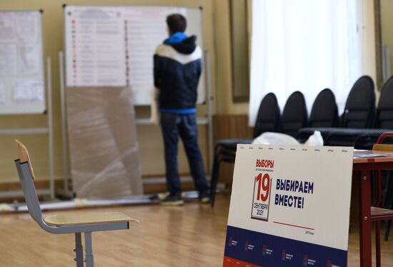 Russia Parliamentary Elections Preparations