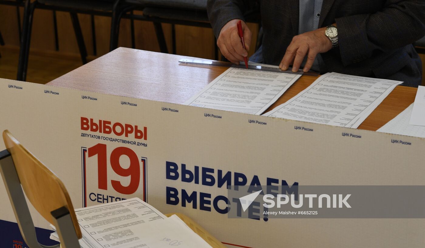 Russia Parliamentary Elections Preparations