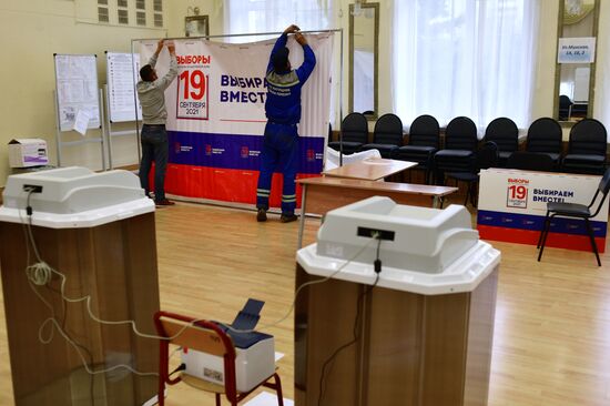 Russia Parliamentary Elections Preparations