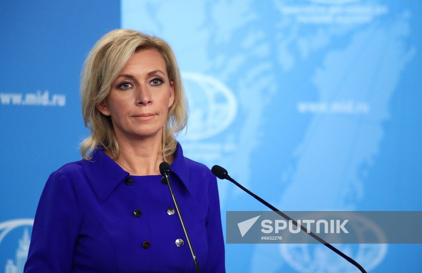 Russia Zakharova Briefing