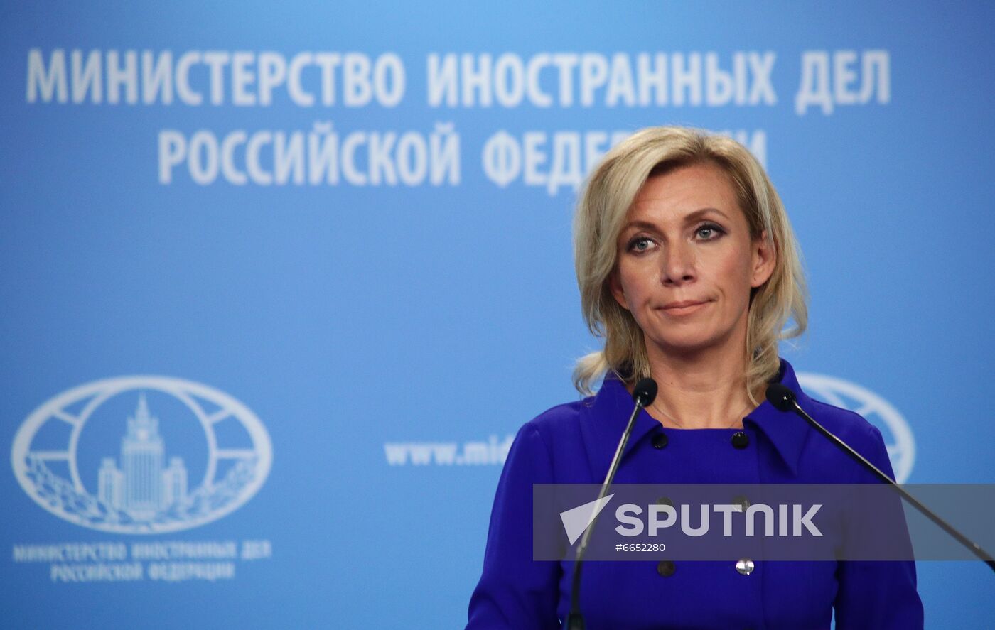 Russia Zakharova Briefing