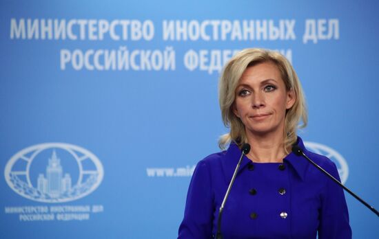 Russia Zakharova Briefing