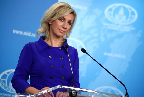 Russia Zakharova Briefing