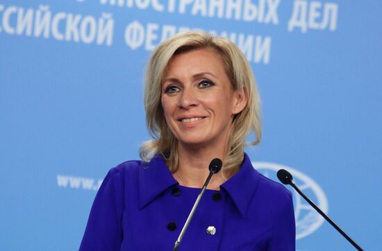 Russia Zakharova Briefing