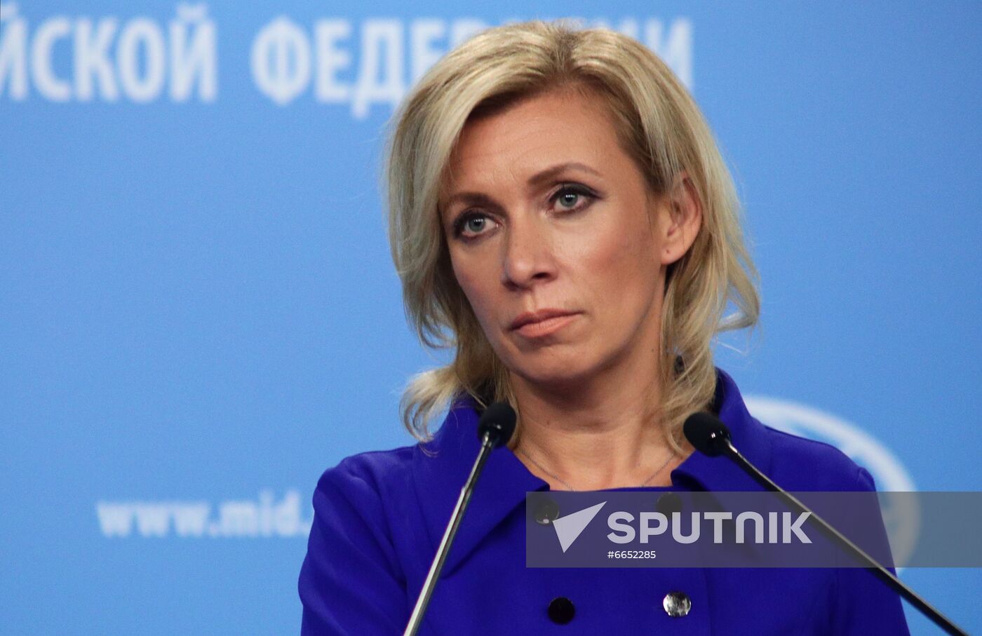 Russia Zakharova Briefing