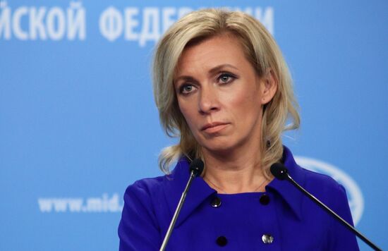 Russia Zakharova Briefing