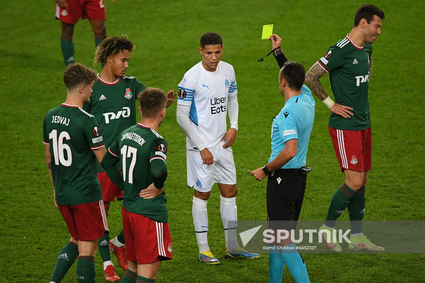 Russia Soccer Europa League Lokomotiv - Marseille