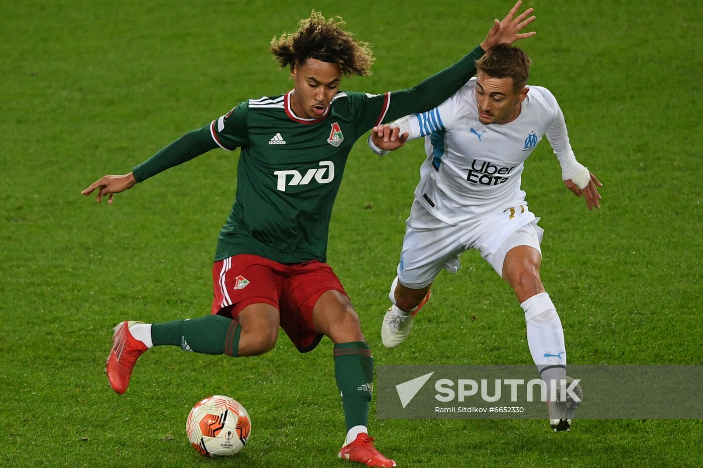 Russia Soccer Europa League Lokomotiv - Marseille