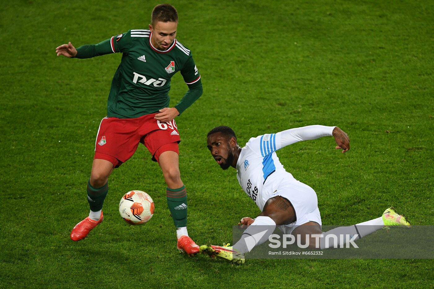Russia Soccer Europa League Lokomotiv - Marseille
