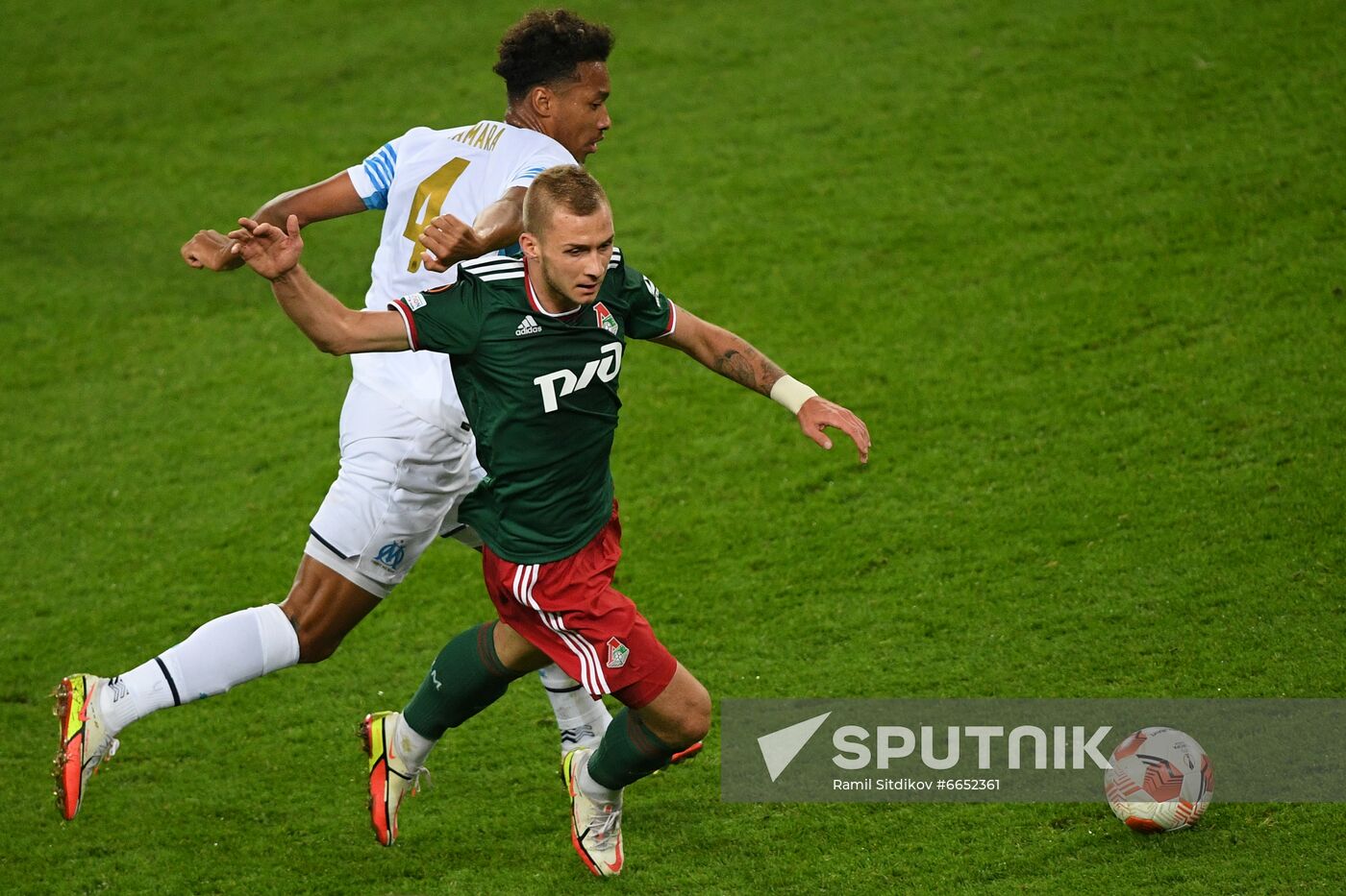 Russia Soccer Europa League Lokomotiv - Marseille