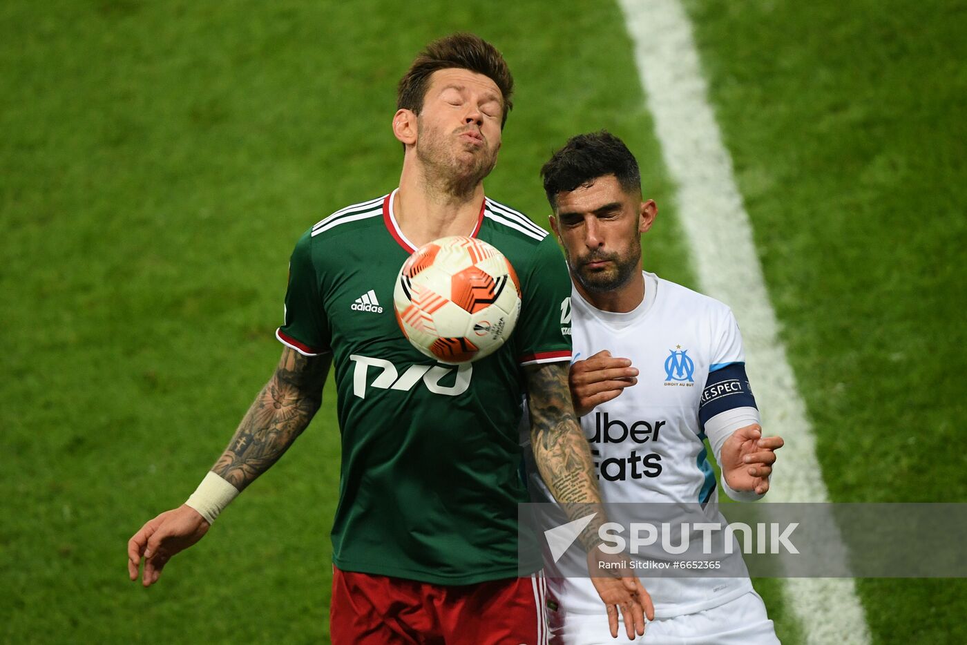 Russia Soccer Europa League Lokomotiv - Marseille